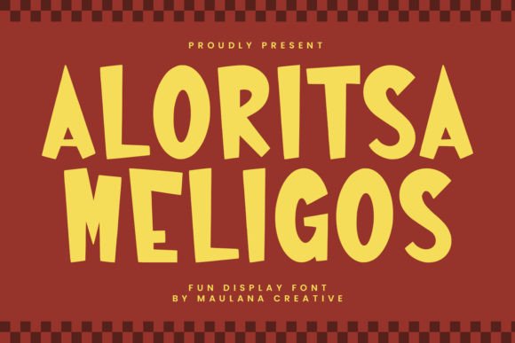 Aloritsa: A Fun, Confident Display Font for Small Business Branding