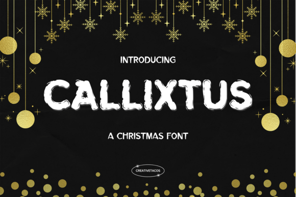 Callixtus: A Display Font That Feels Like a Thoughtful Pause