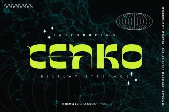 Cenko: A Display Font That Makes Your Brand Feel Intentional