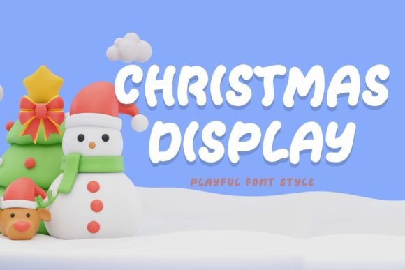 Christmas Display: A Thoughtful Display Font for Editorial Warmth