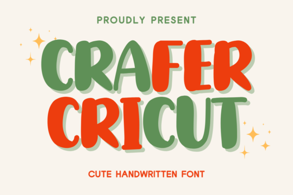 Crafer Cricut: A Display Font That Commands Attention