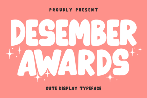 Desember Awards: A Bold Display Font for Joyful Web Headlines