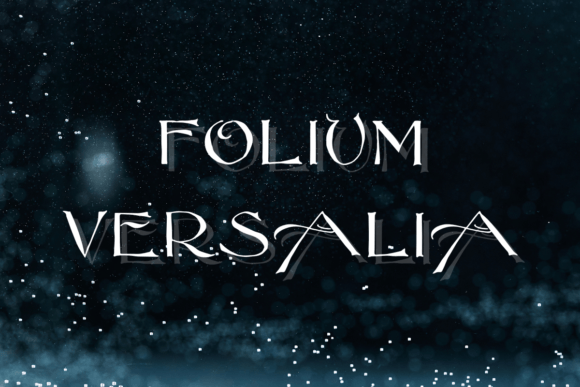 Folium Versalia: A Display Font That Feels Like Hand-Drawn Heritage