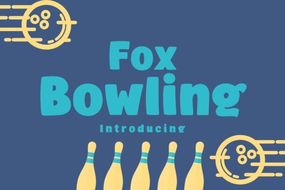 Fox Bowling: A Bold Display Font for Editorial Design