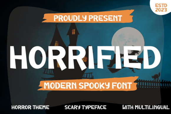 Horrified: A Display Font That Means Business