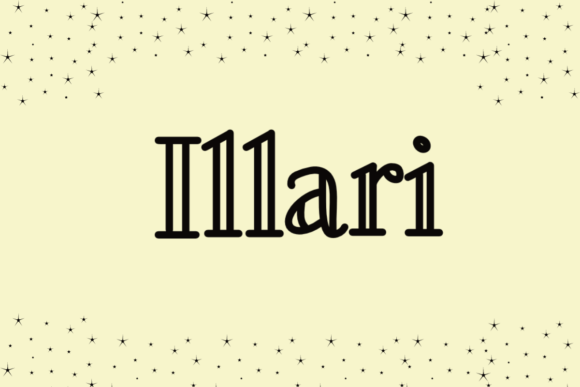 Illari: A Handwritten Display Font That Elevates Real Branding