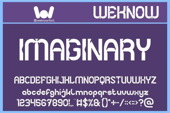Imaginary: A Display Font That Captures Attention Instantly