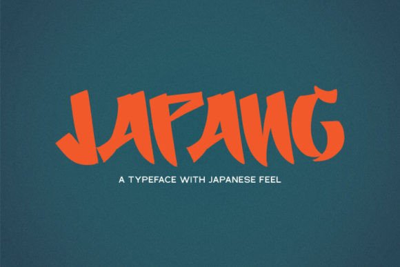 Japang: A Display Font That Commands Attention—Thoughtfully