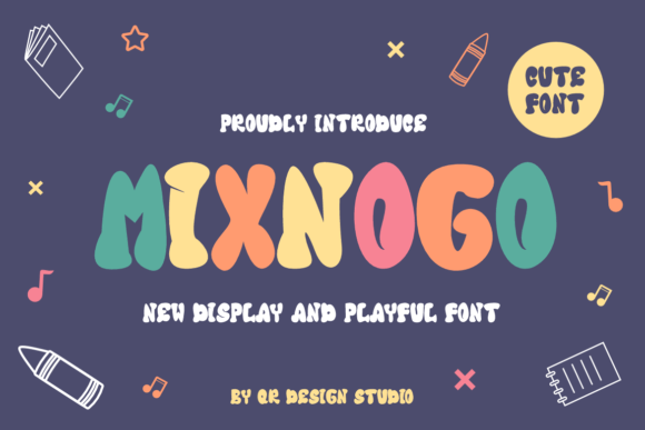 Mixnogo: A Display Font That Feels Like a Warm Hello