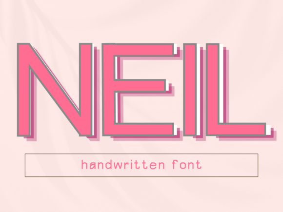 Neil Display Font for Small Business Branding