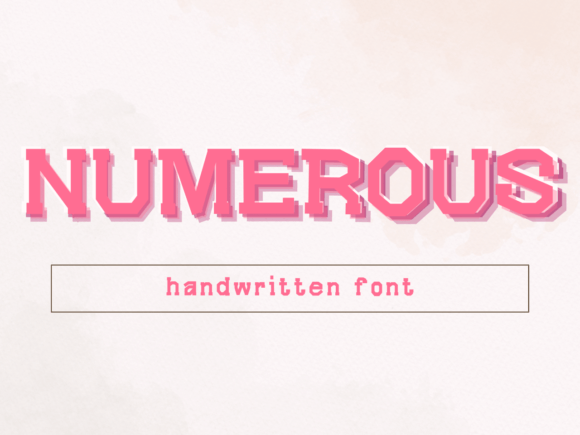 Numerous: A Display Font That Builds Brand Trust