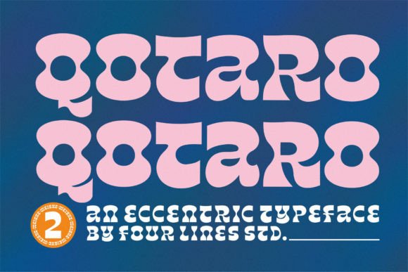 Qotaro: A Timeless Display Font for Elegant Brand Identity