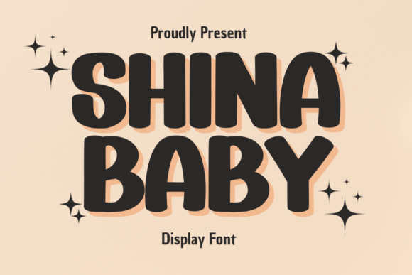 Shina Baby: A Playful Display Font for Digital Branding