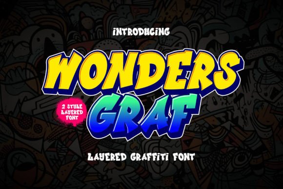 Wonders Graf: A Graffiti Display Font That Sells